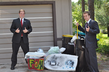 WE'VE ASK THE MISSIONARIES TO DEJUNK THEIR APARTMENTS!