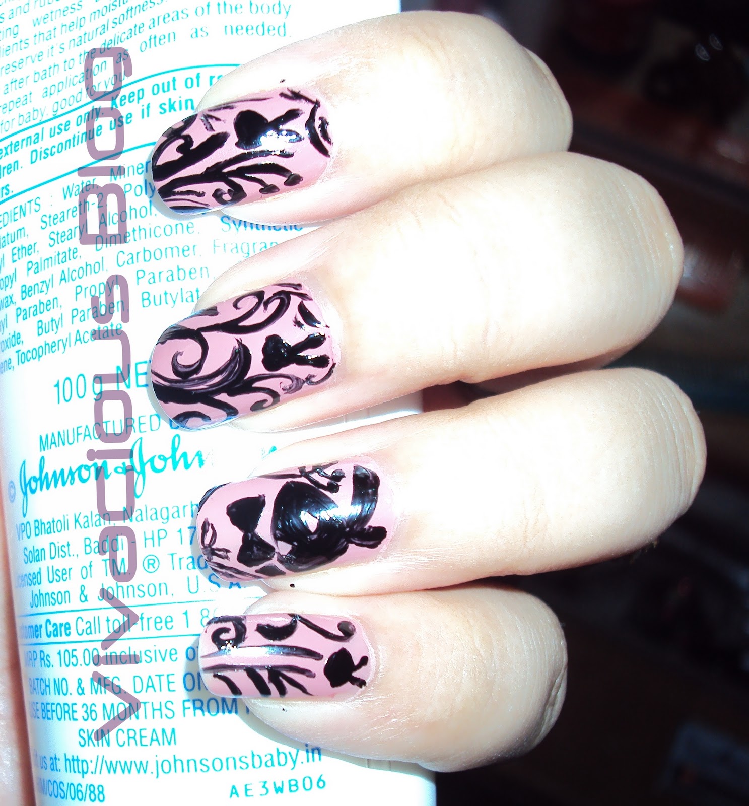 Vivacious Blog Playboy Bunny Inspired Nail Art