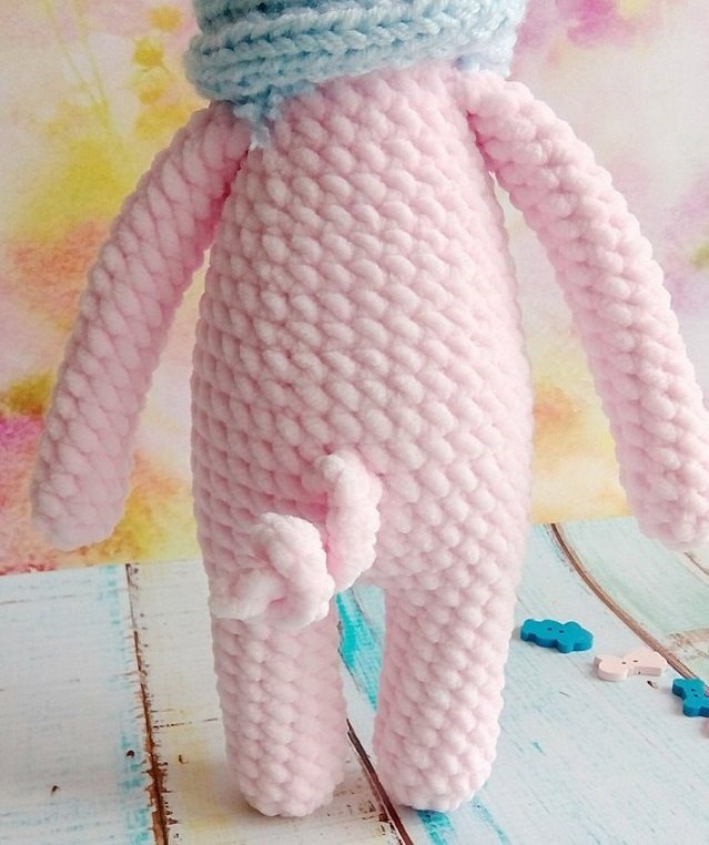Свинка амигуруми крючком