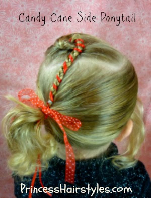 Candy Cane Hair Style