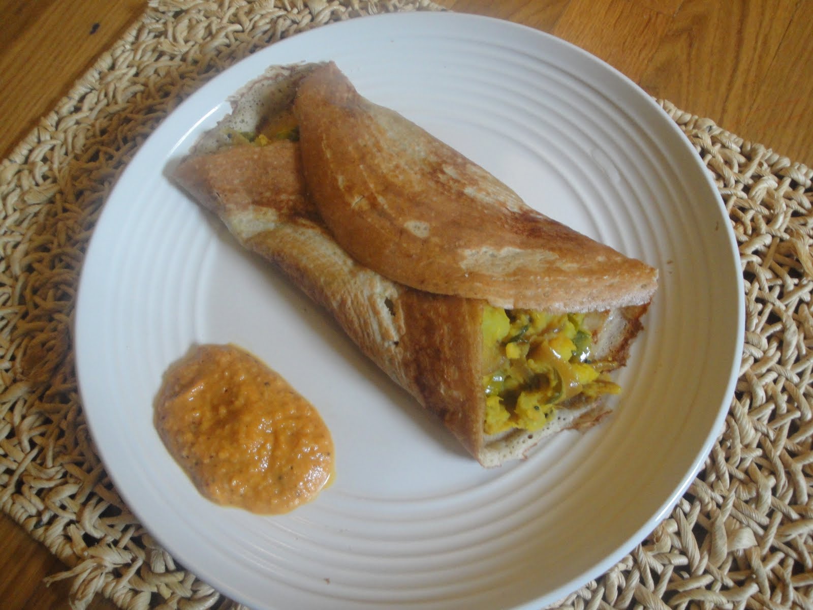 Blending Flavors Oats Dosa