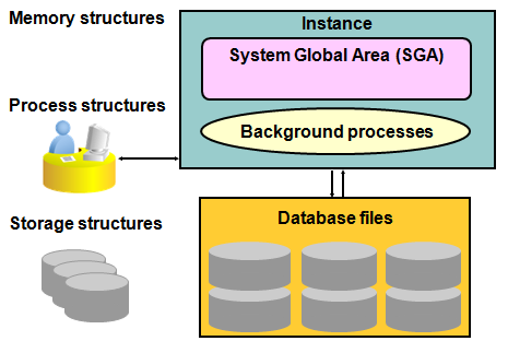 oracle database structure architecture server instance memory sql pune trainers plsql institutes training basics discuss let starters