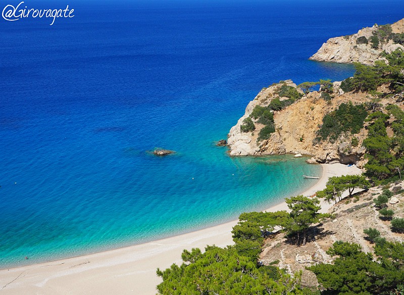 spiaggia Apella Karpathos Grecia