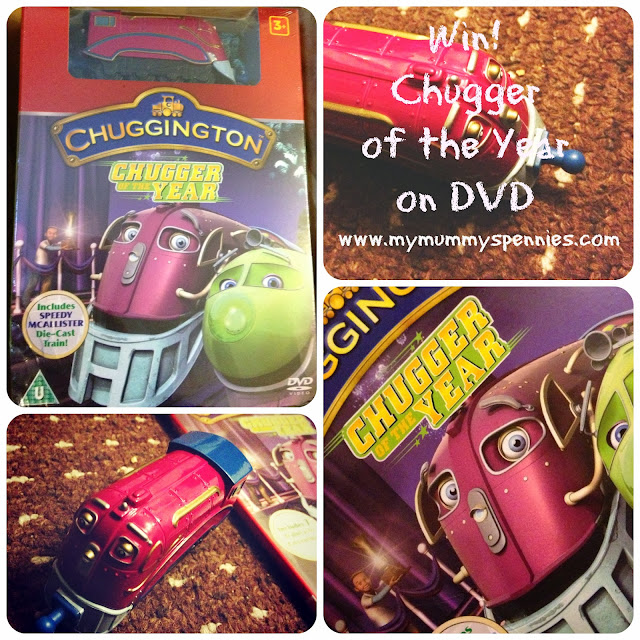 win chugger of the year on DVD chuggington