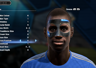 Blog , I'm Following: Demba Ba Face + Mask by Adam15