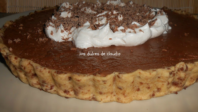 pie de chocolate