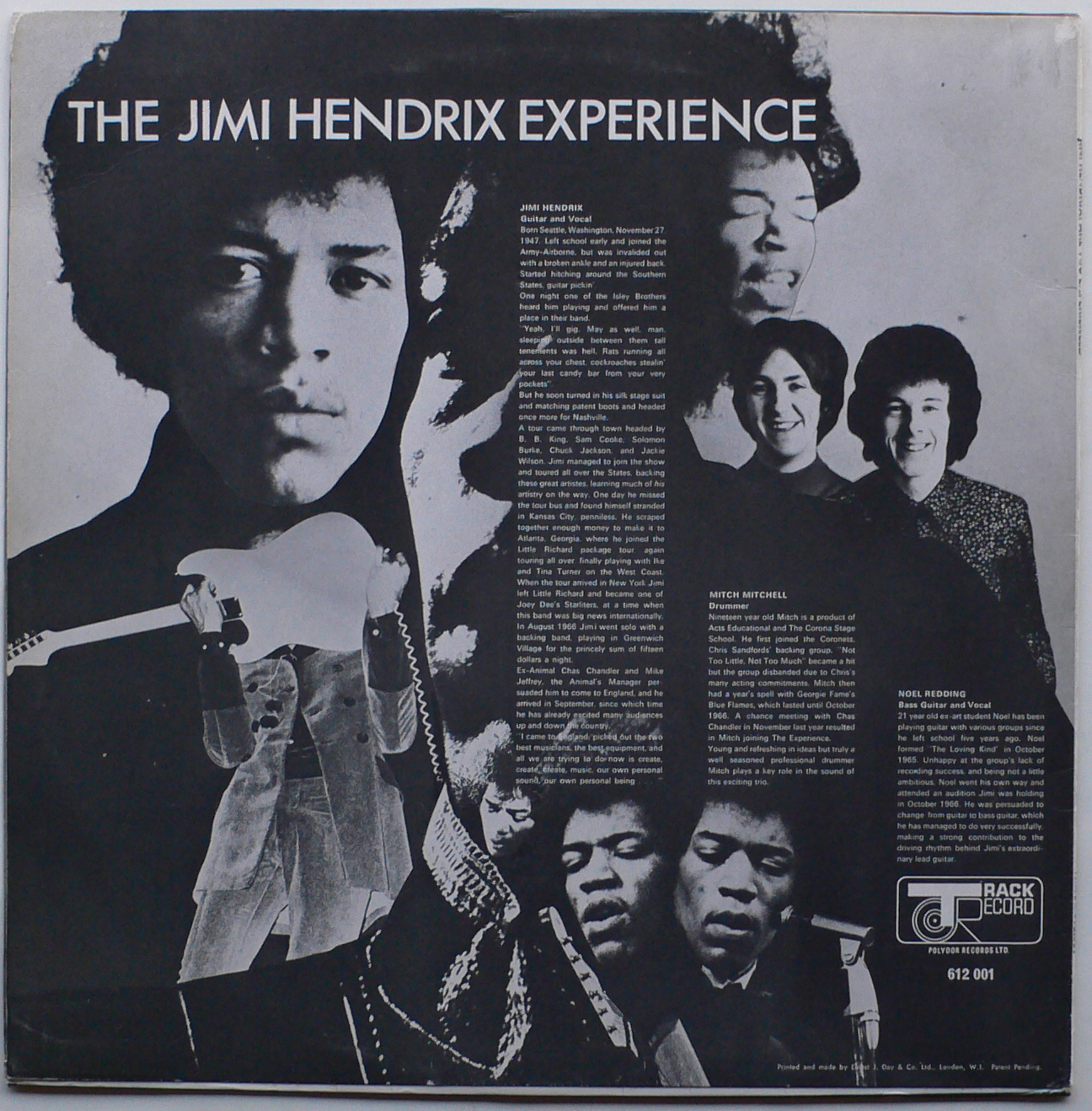Gigadiscos: The Jimi Hendrix Experience - Are you Experienced? (1967)