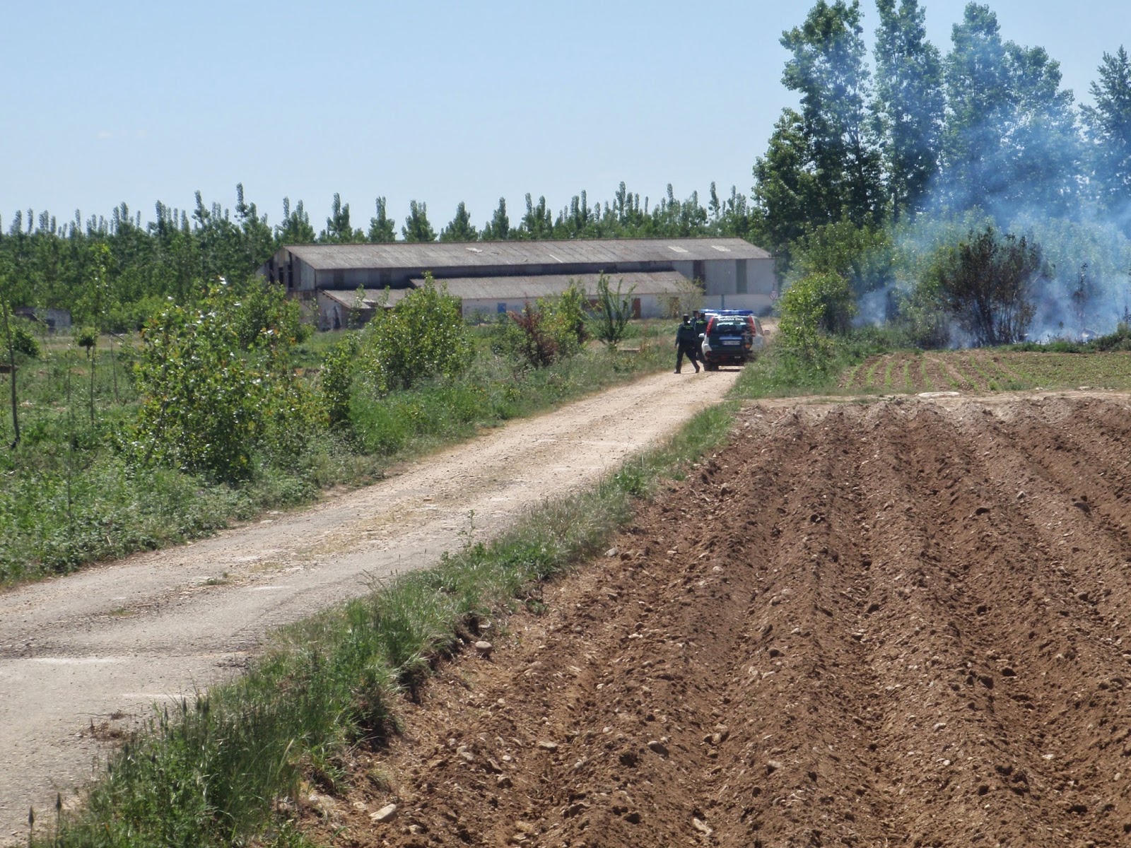 Comarca Incendio en Requejo de la Vega