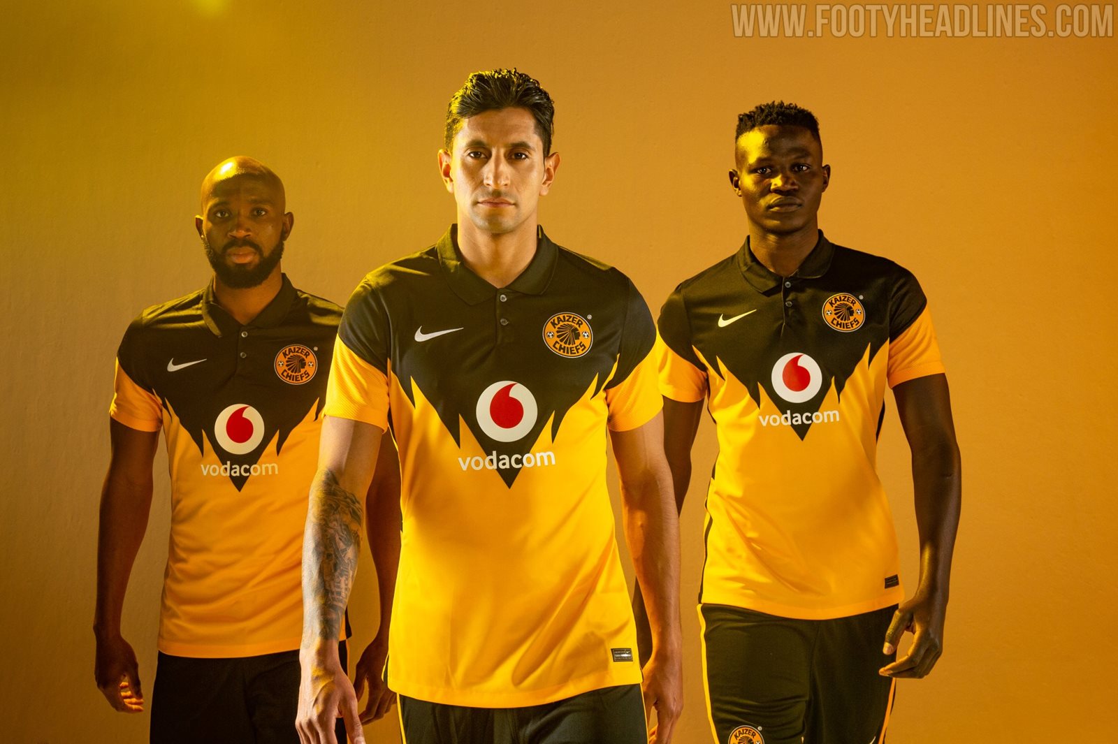 Nike Kaizer Chiefs 20-21 Home & Away Kits Revealed - New Pictures