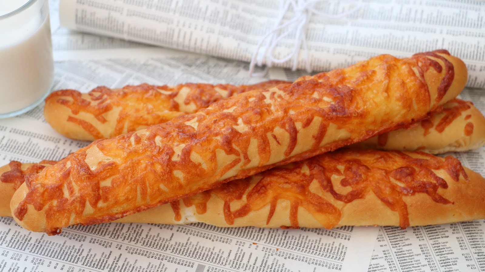 Josephine's Recipes Cheese Bread Sticks Recipe