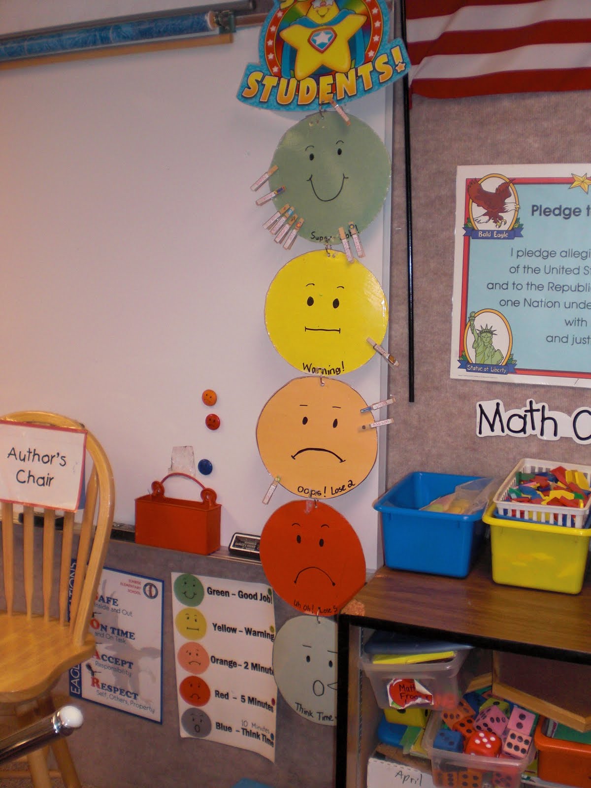 My Superstar Behavior Chart Patties Classroom