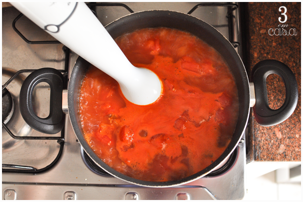 como preparar sopa tomate