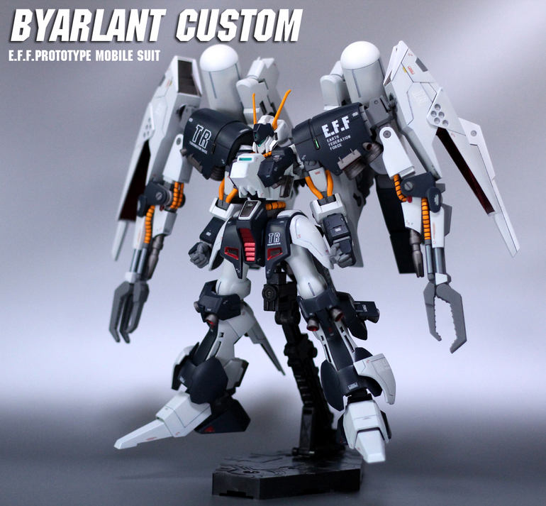 HGUC 1/144 Byarlant Custom Custom Build Gundam Kits Collection News