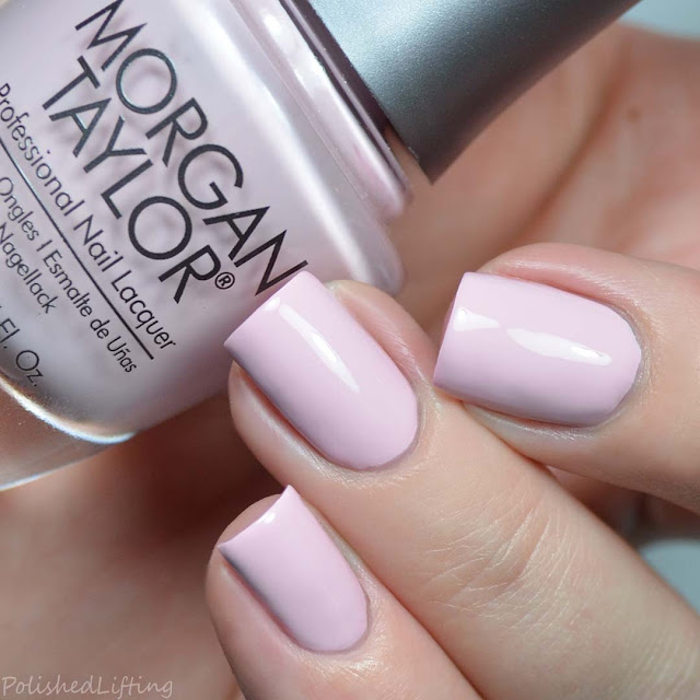 blush pink creme nail polish