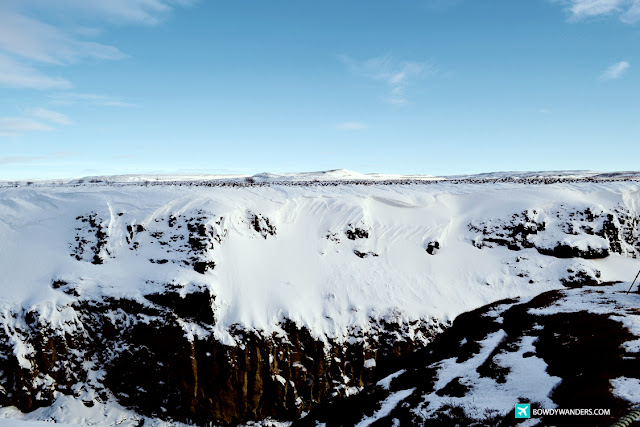 bowdywanders.com Singapore Travel Blog Philippines Photo :: Iceland ::  Gullfoss Waterfall in Winter: Impressive and Insane, Only in Iceland