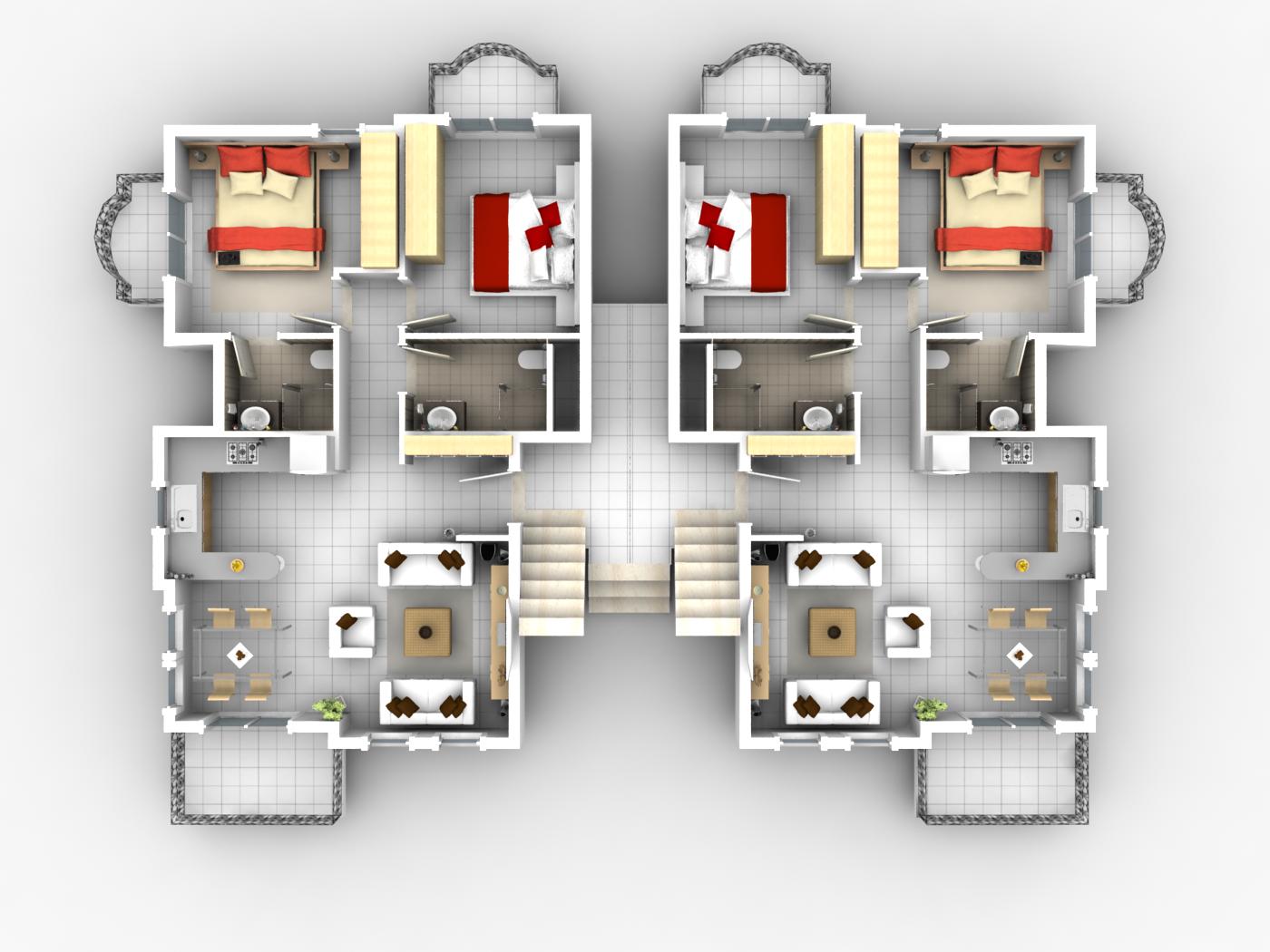 Garage With Apartment Plans 3 Bedroom