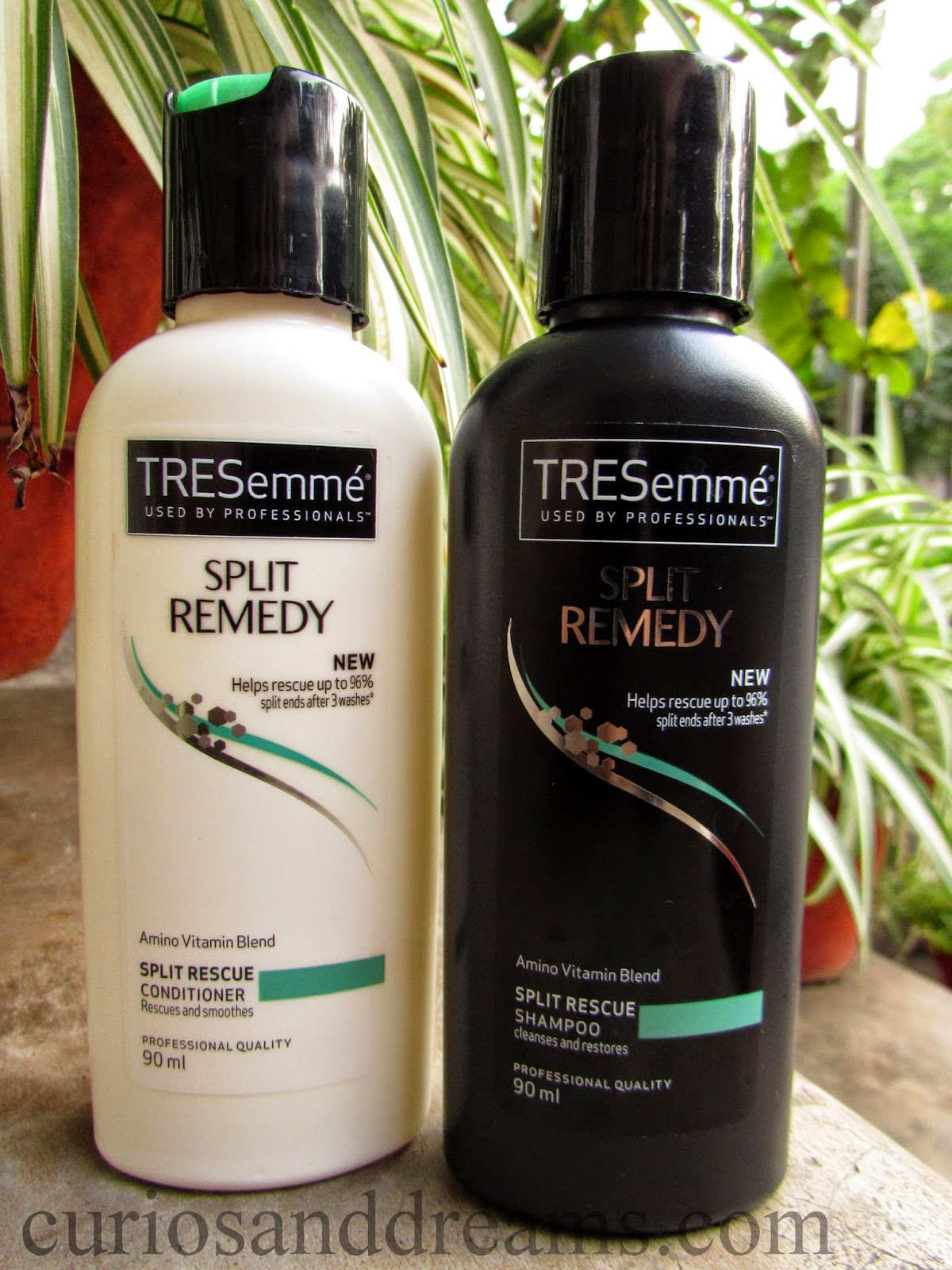 Tresemme Split Remedy Shampoo and Conditioner Review Curios and