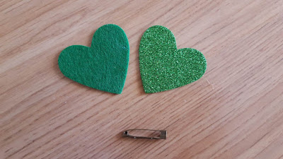 St. Patrick's heart brooches St. Patrick's heart brooches