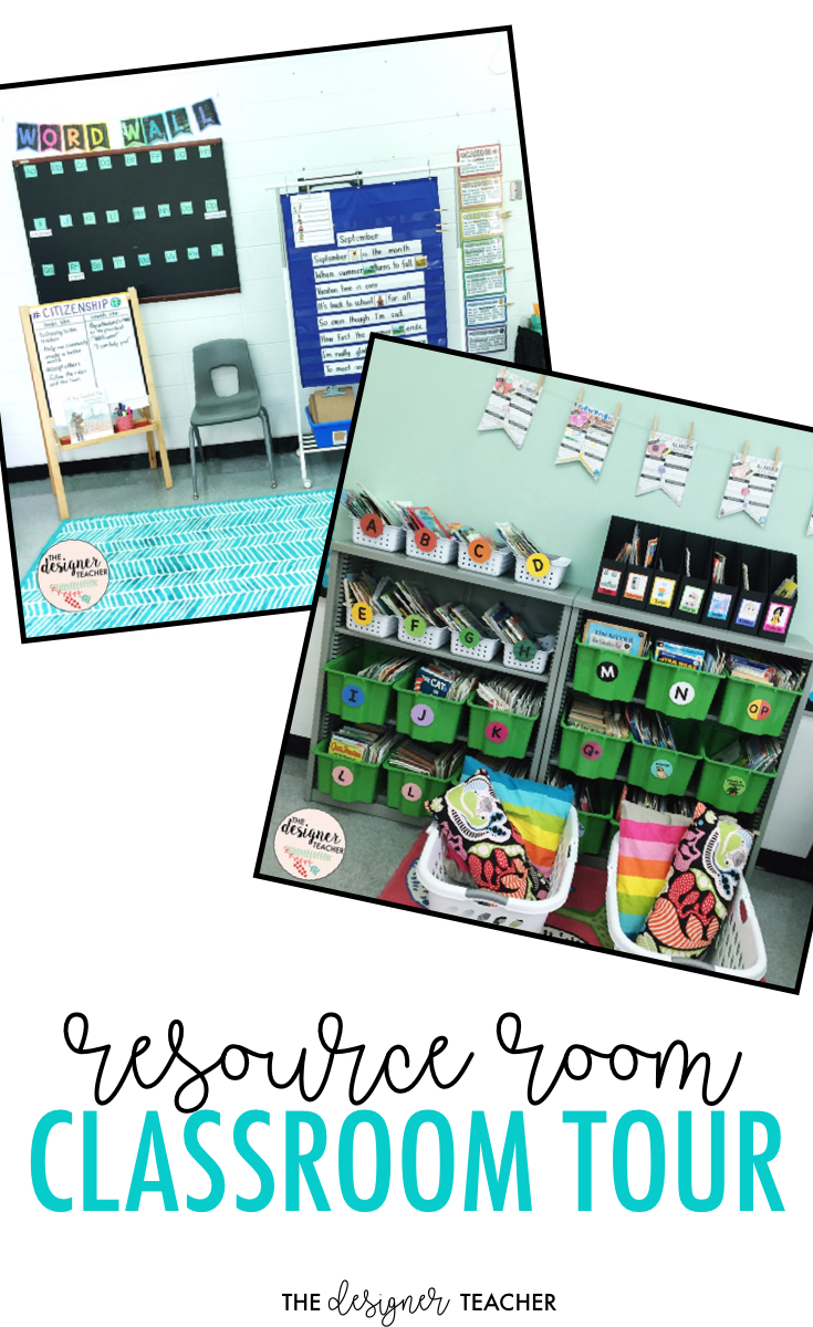 The Designer Teacher Resource Room Tour