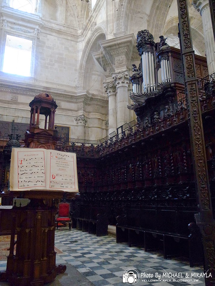 回到最美好的時光: D14-Cádiz．海藍藍的Cádiz blue。加的斯主教堂 Cádiz Cathedral