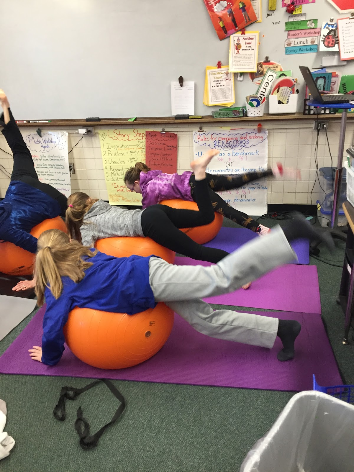 Kids Keeping Up! Rise and Shine Yoga... With Yoga Balls