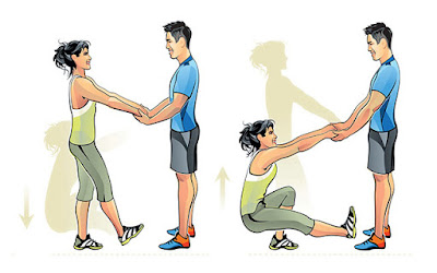 Choose your Partner Workouts To Build The Perfect Body Together