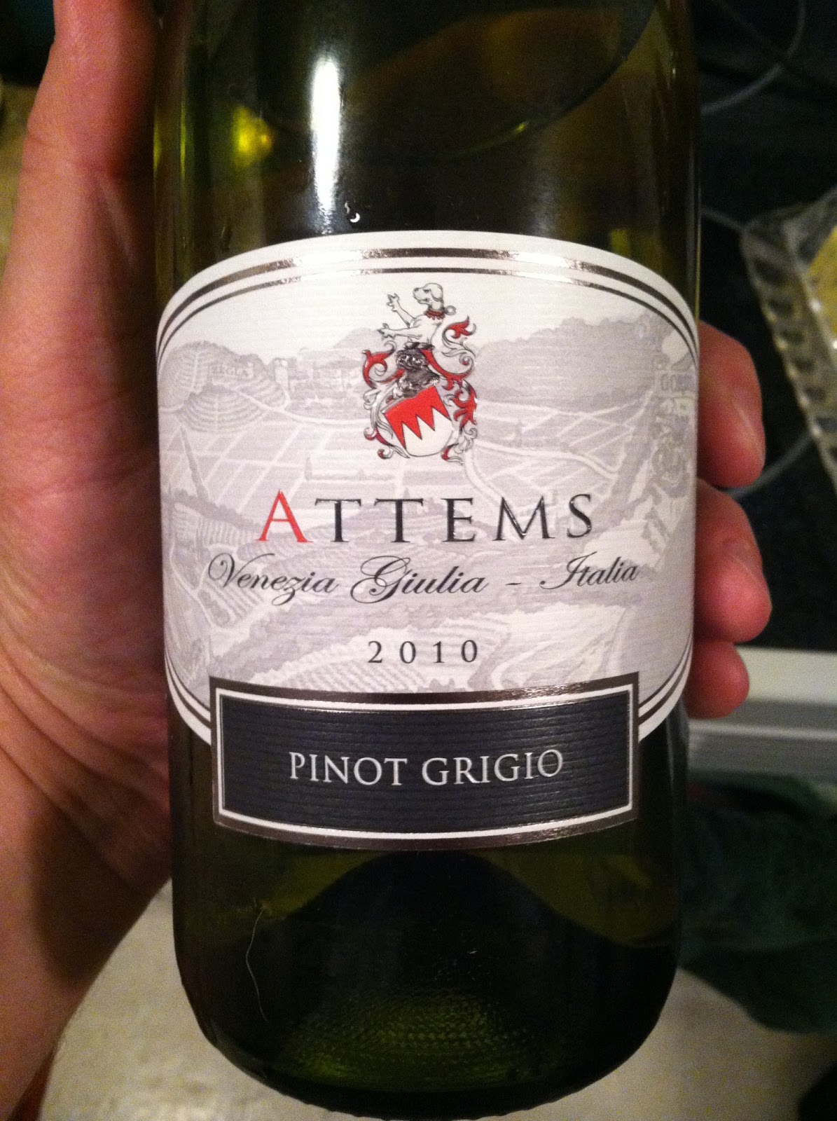 Beau's Barrel Room: 2010 Attems Pinot Grigio Venezia Giulia