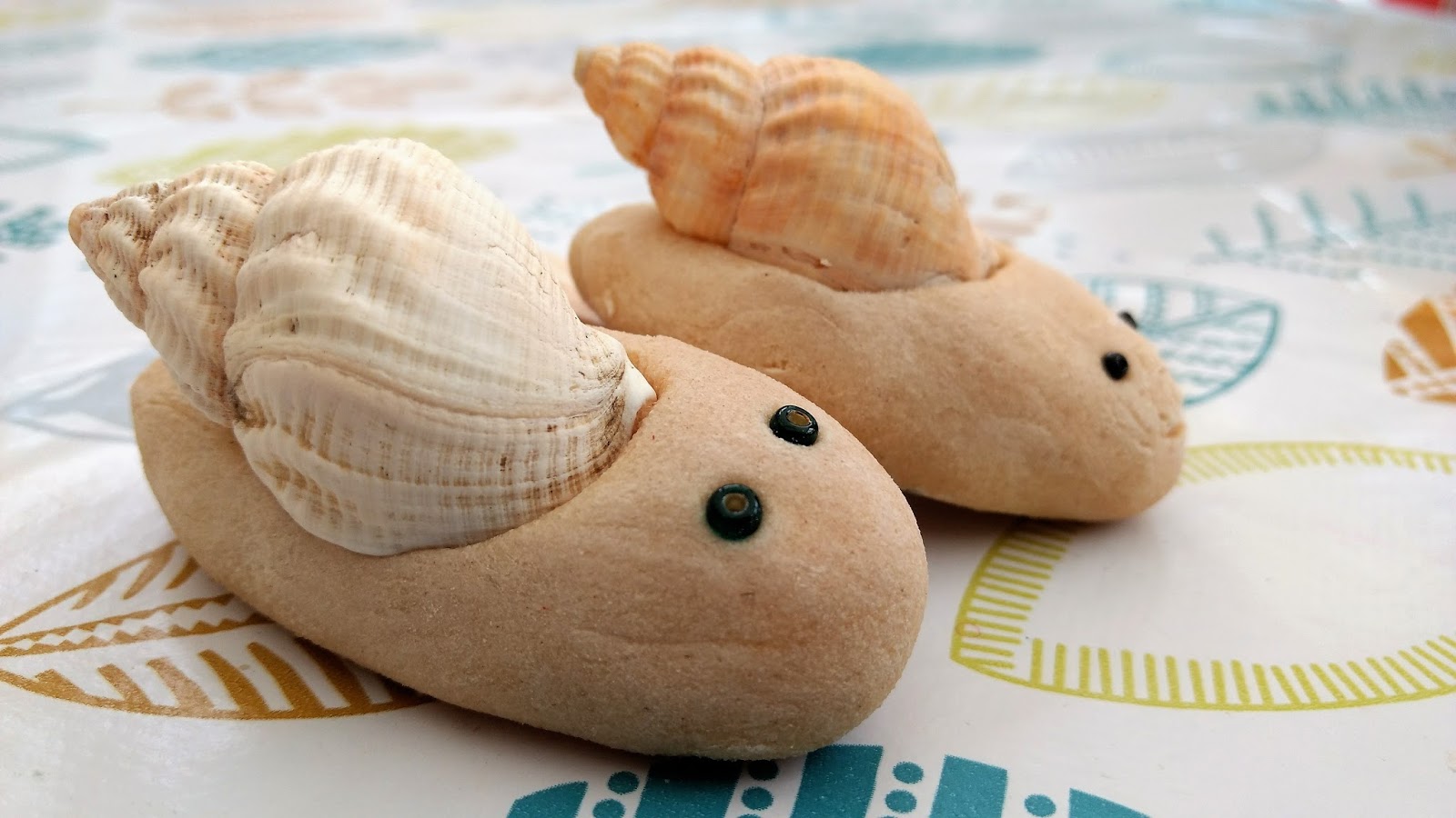 Crafting with Suzanne (& Jess) Salt Dough Snails