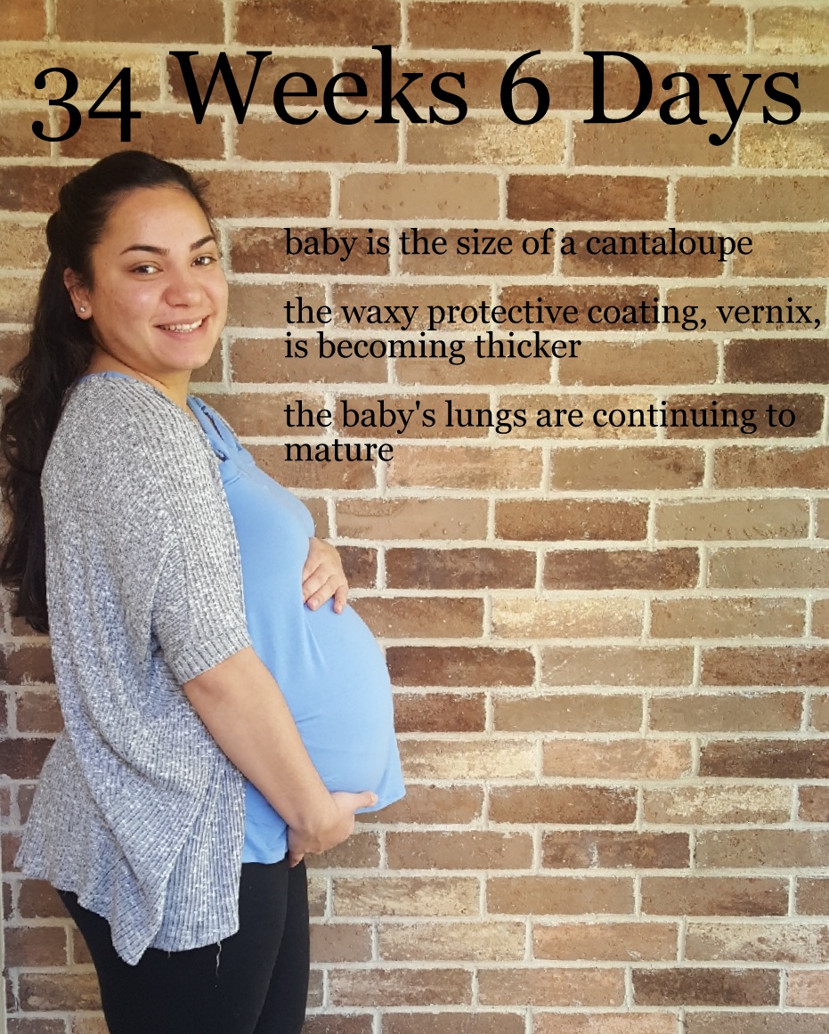 Bump Date | 34 Weeks with Baby No. Two