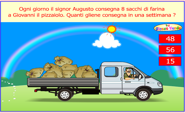 didattica matematica scuola primaria: Problemi con due domande e due