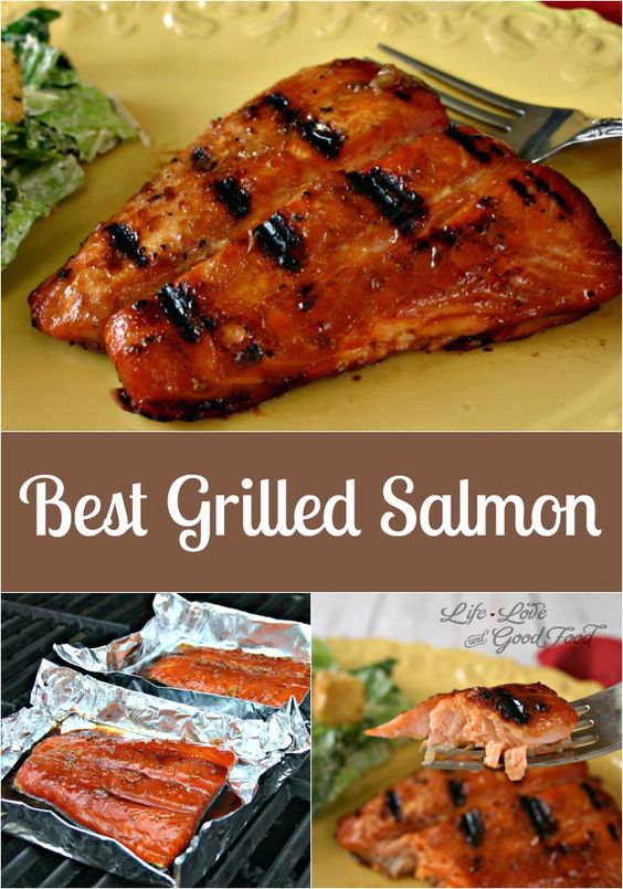 Best Grilled Salmon vegan recipe meal prep
