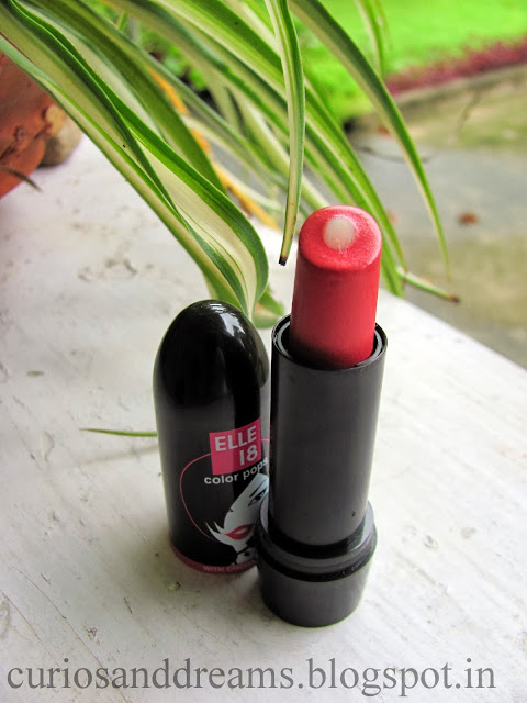 Elle 18 Color Pops Lipstick Coral Shine Review