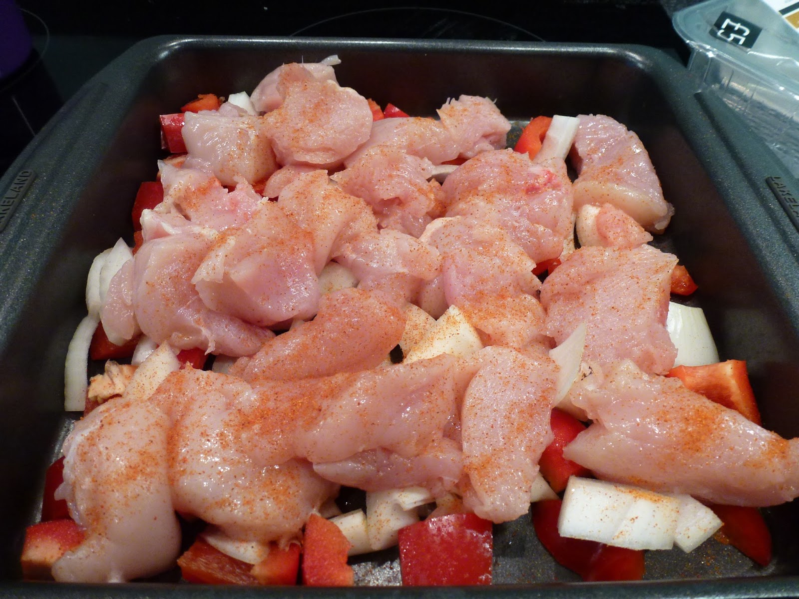 Cajun Chicken and Bacon Tray Bake