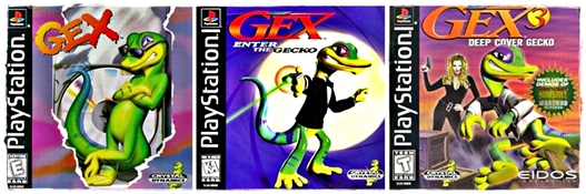 sony playstation 1 gex