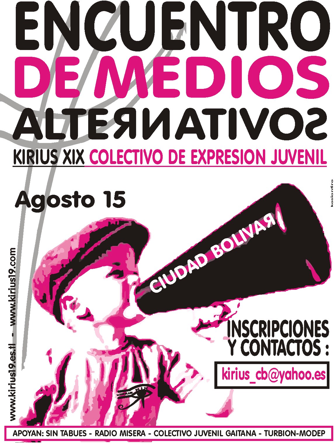 Kirius XIX: Nuestros eventos (afiches)