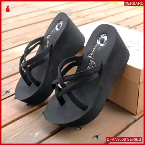 DFAN3059S60 Sepatu Pd36 Spon Wedges Wanita Murah Terbaru BMGShop
