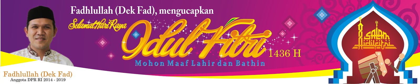 Selamat Hari Raya Idul Fitri 1436 H