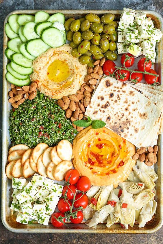 The Perfect Easy Mezze Platter - Quick and Easy Recipes
