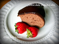 How to make Chocolate Bundt Cake with Bitter Sweet Chocolate Glaze (with step by step pictures) 