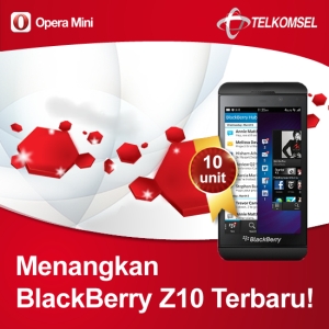 Undian Opera Mini Berhadiah BlackBerry Z10 ~ Ponsel HP