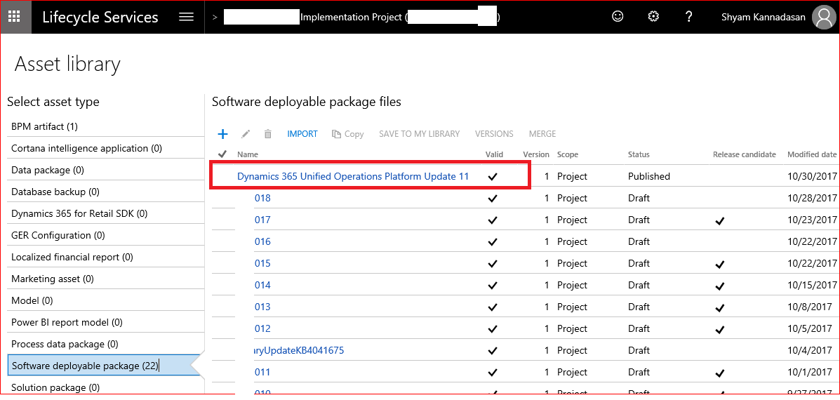 Upgrade or Update D365 to the latest platform update
