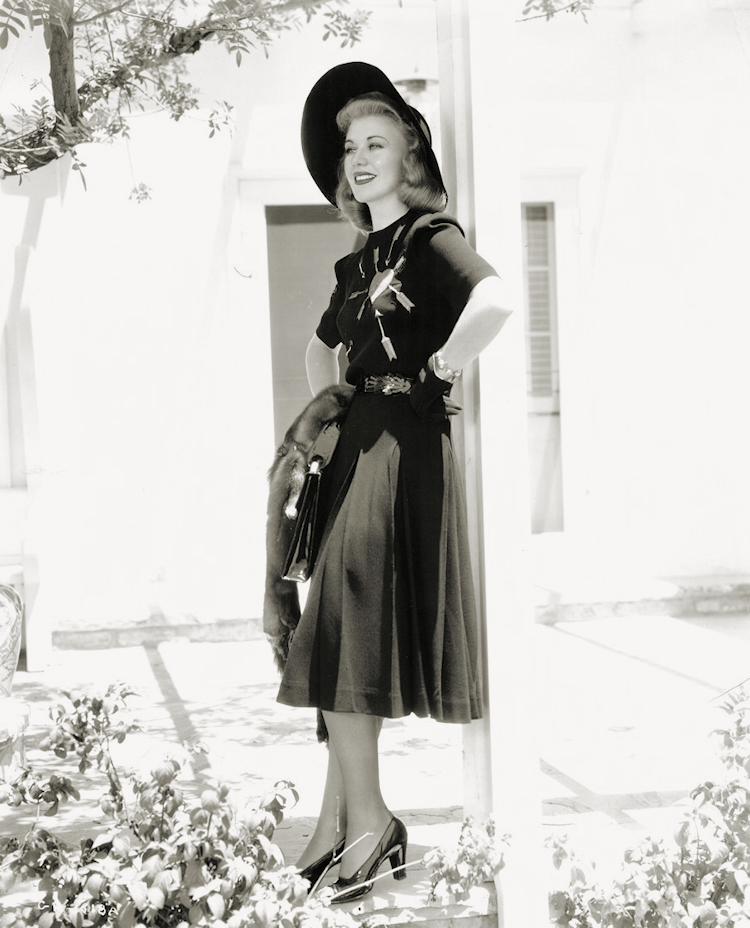 Ginger's gown - Ginger Rogers in fashion portraits from "Shall We...