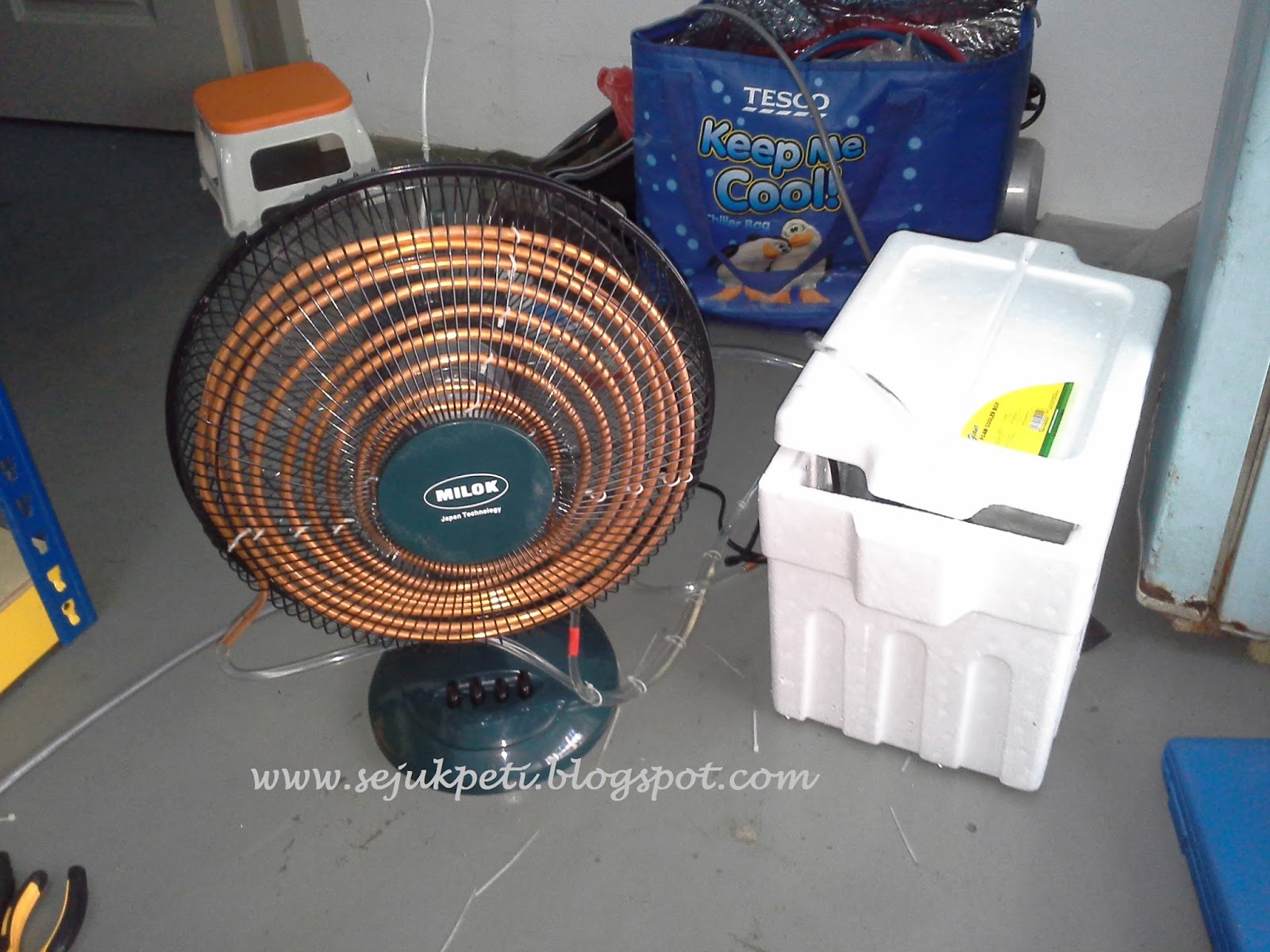 Sejuk, Segar & Nyaman...: 'home made air conditioner" @ air cond buatan