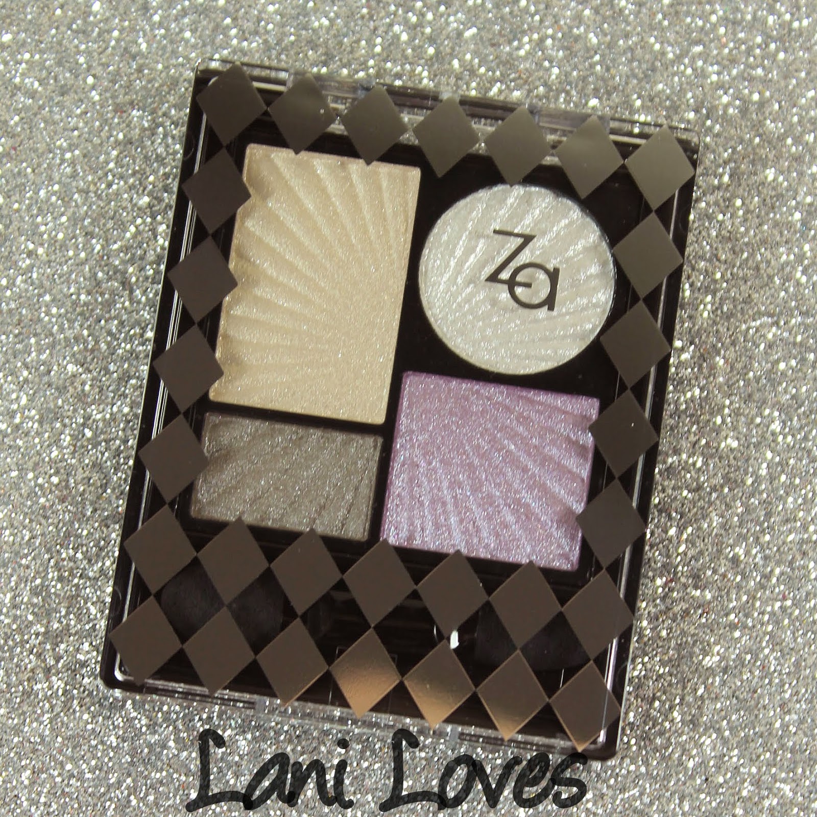 ZA Impact-Full Eyes Groovy Limited Edition Pure Silver eyeshadow palette