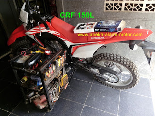 Cara pasang alarm motor Honda CRF 150L Cara pasang alarm motor Honda CRF 150L