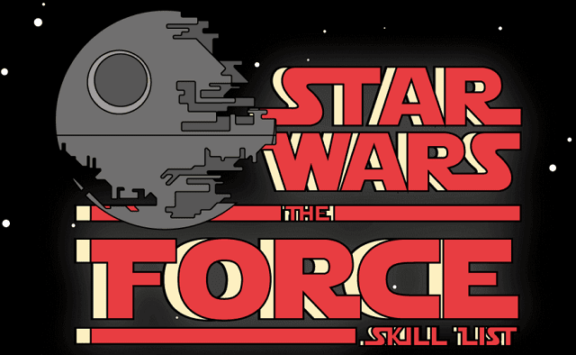 Star Wars – The Force Skill List