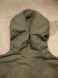 FWK by Engineered Garments "Highland Parka in Olive Cotton Double Cloth"