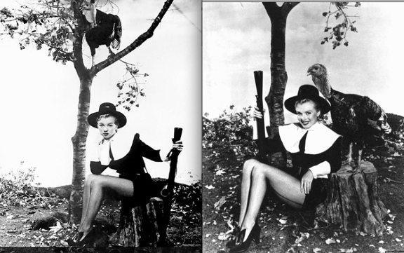 Marilyn Monroe S Thanksgiving Photos In 1950 ~ Vintage Everyday