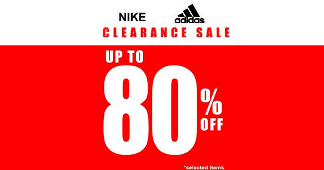 Sports Central's Nike Adidas Clearance Sale 2015 -