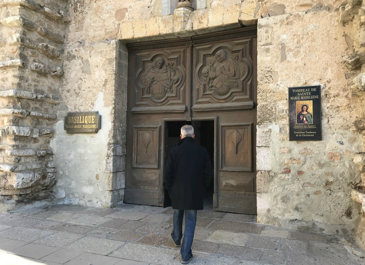Entrance of the Basilica St-Maximin